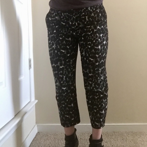 Leopard Print Cropped Pants | Poshmark